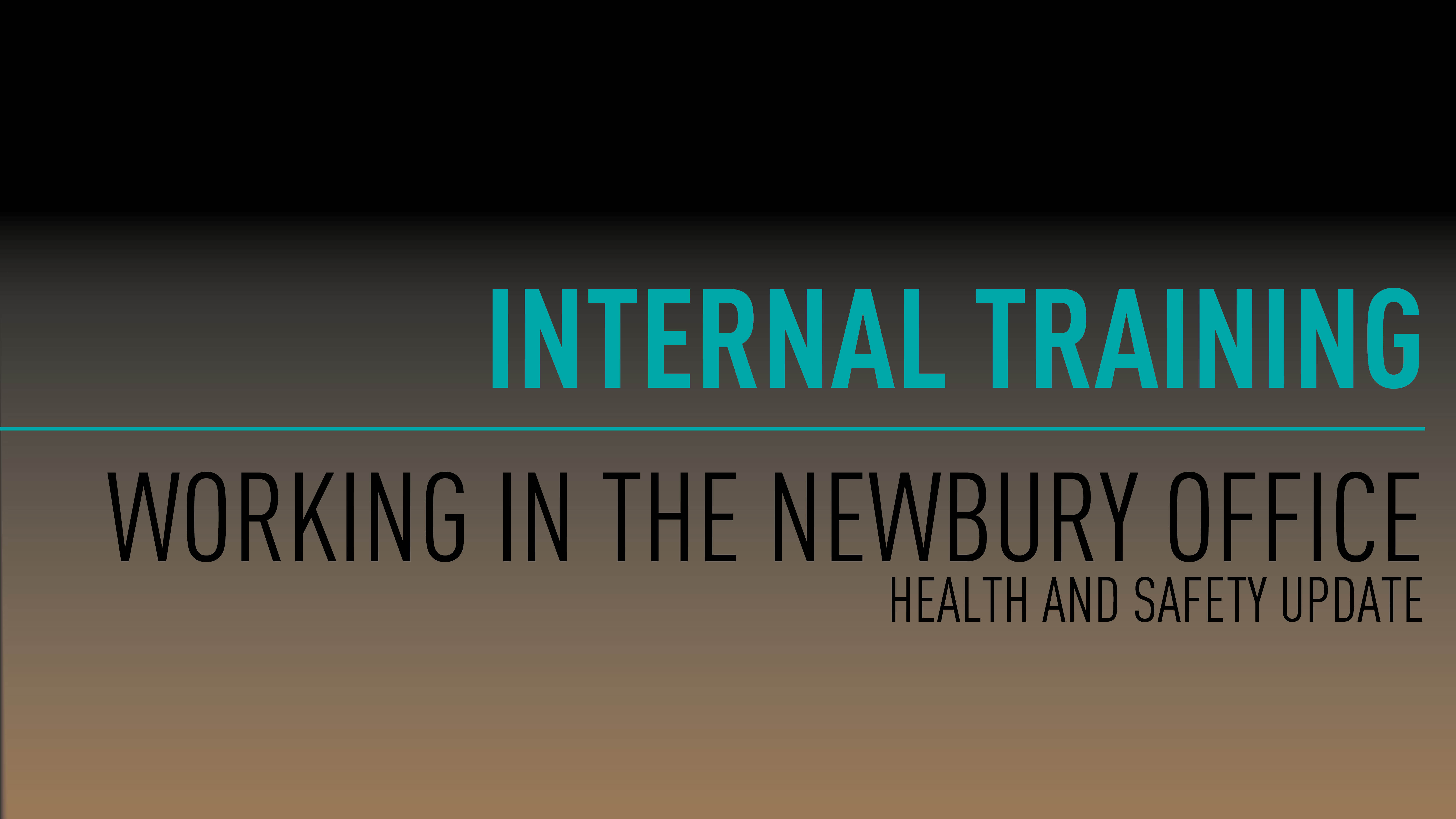 COVID NEWBURY H&S Vectorworks University